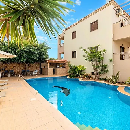 Vila Azure Horizon Heated Pool At 550 M Rethymno